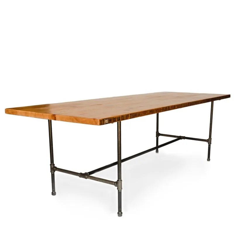Modern reclaimed wood dining table DT-18