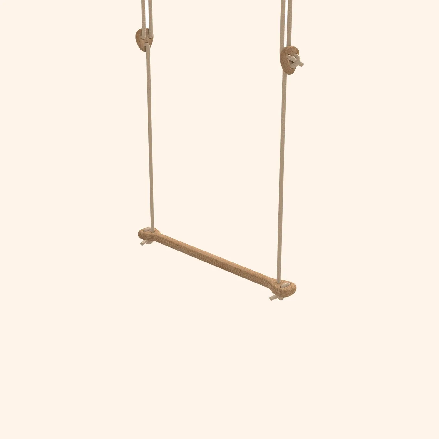 Wooden trapeze bar