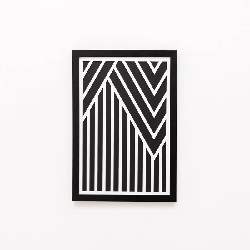 2D Framed Wall Art - Mountains 2