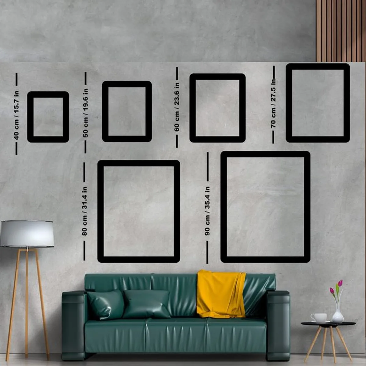 Wall Frame Set of Six