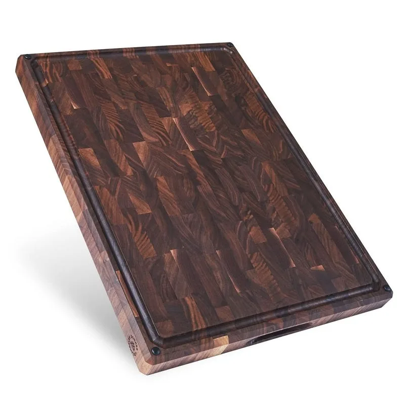 Walnut end-grain board, large