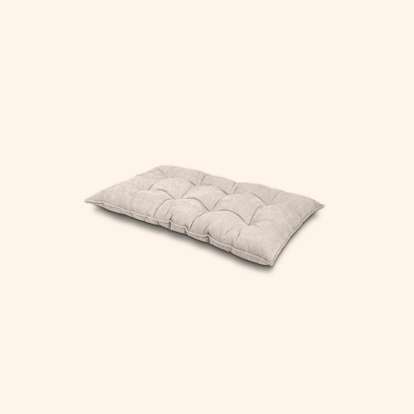Tufted floor cushion