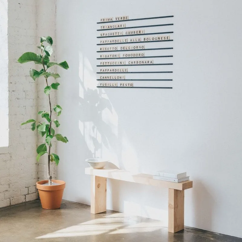 Wooden Letter Board