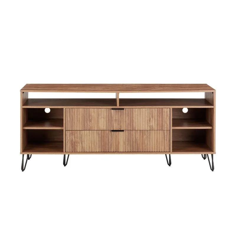 63" fluted TV stand MW-25