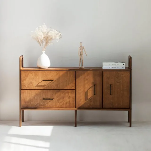 Mid-Century Credenza · Drawer & Cabinet