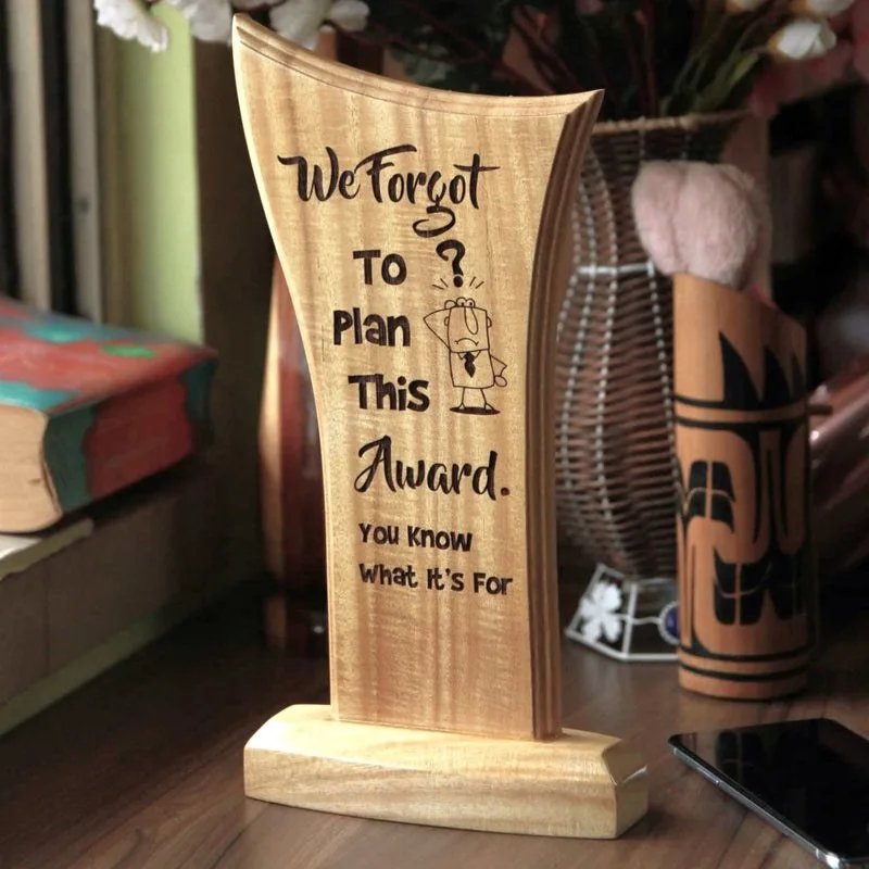 We Forgot to Plan This Award