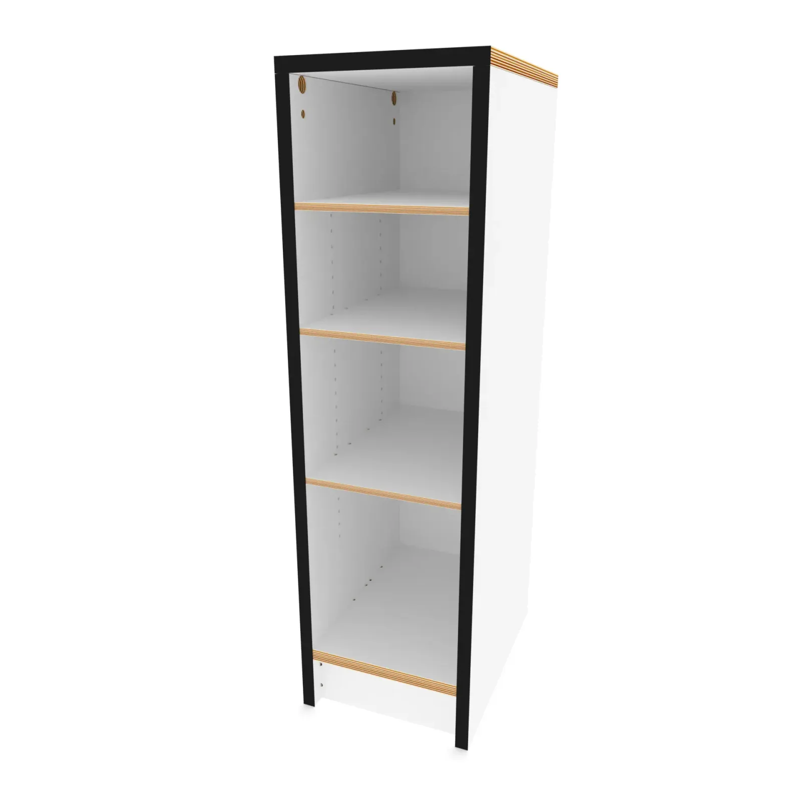 Narrow shelf column