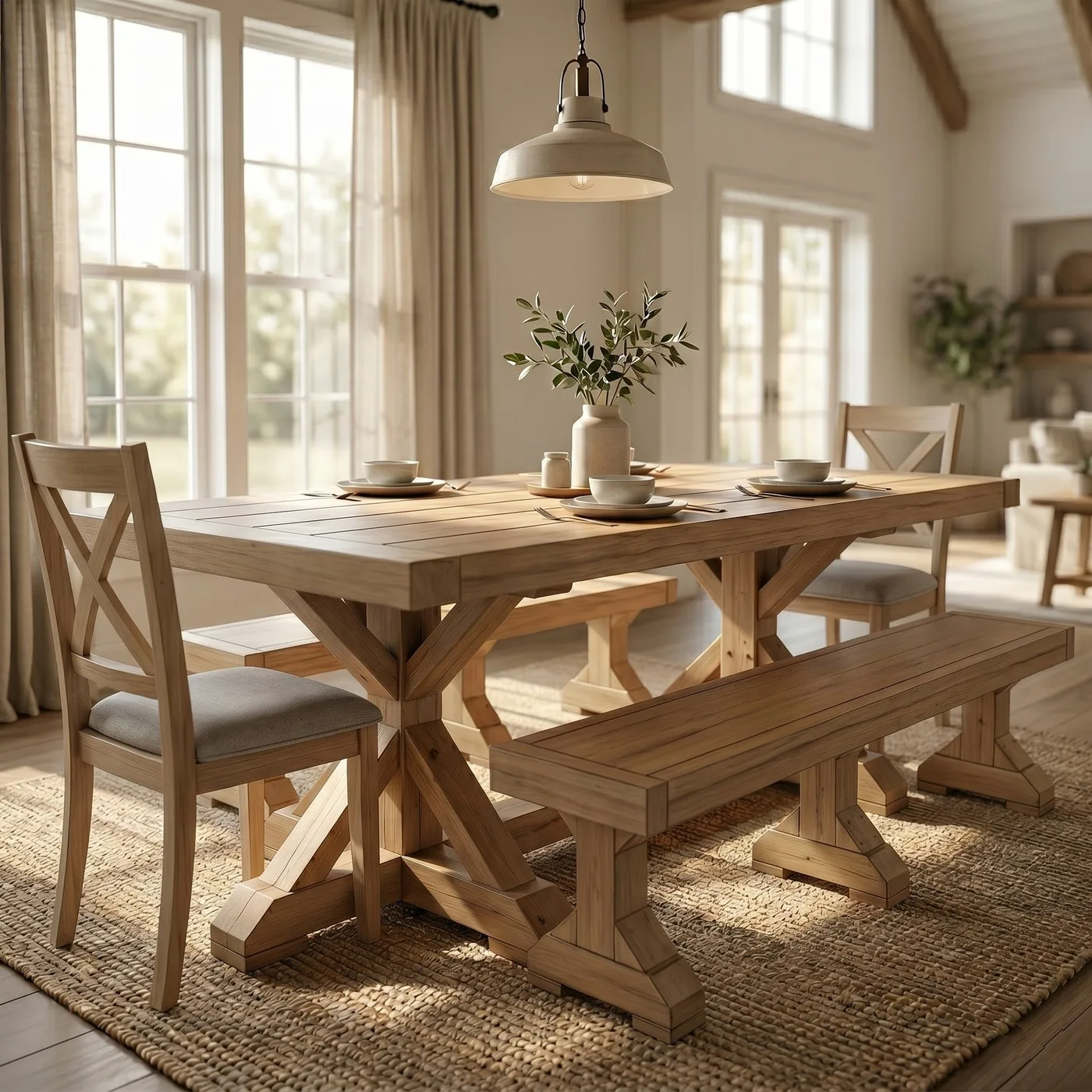 Farmhouse dining set