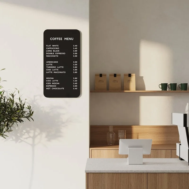 Rectangle Menu Display