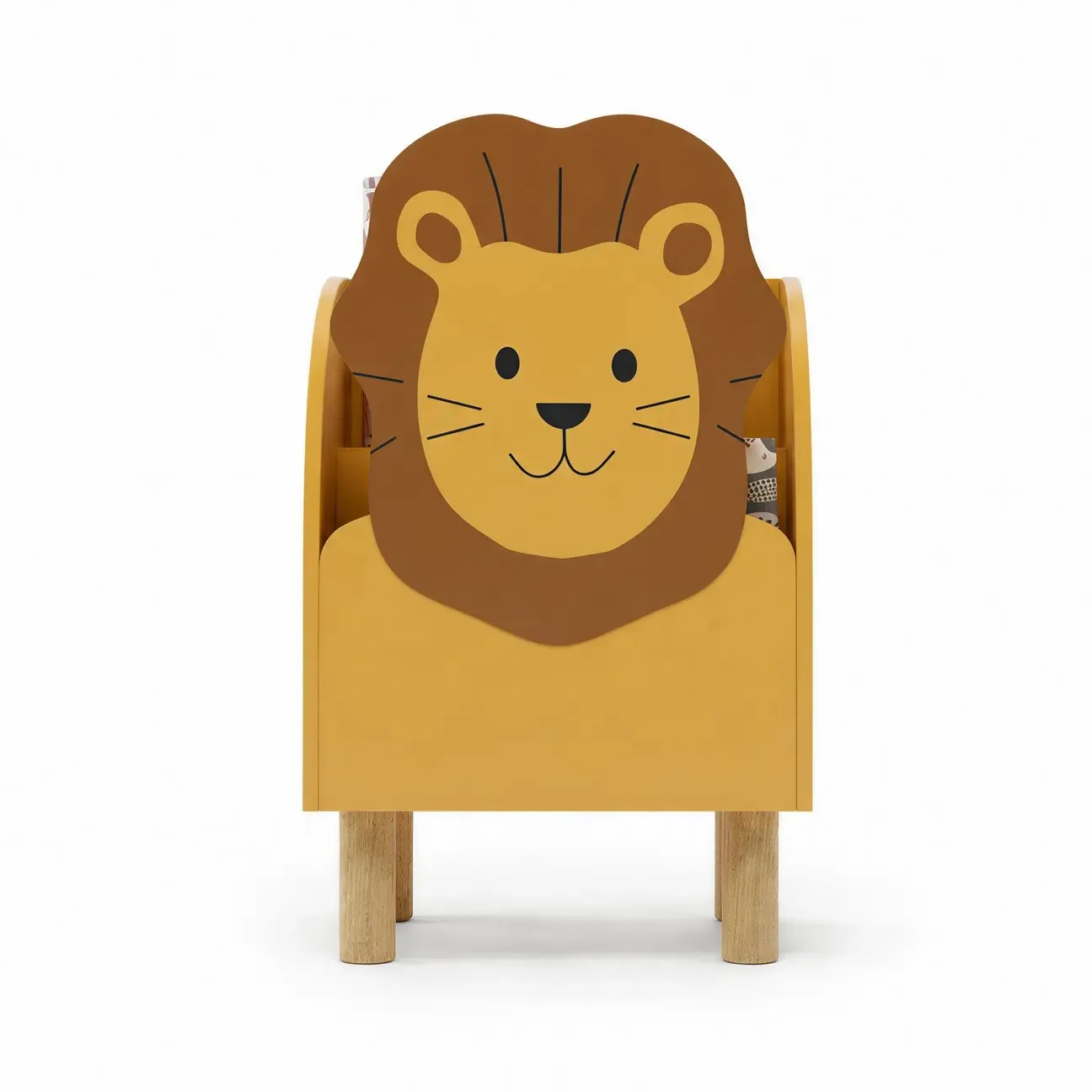 Lion Montessori bookshelf