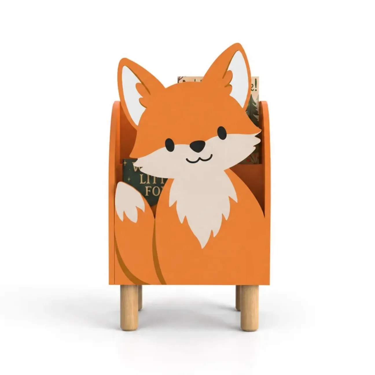 Fox Montessori bookshelf