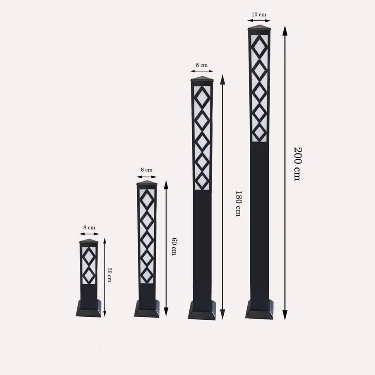 Lattice Pillar Lamp