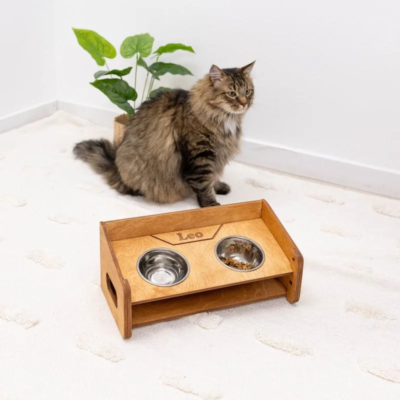 Pet Bowl Stand - Angled