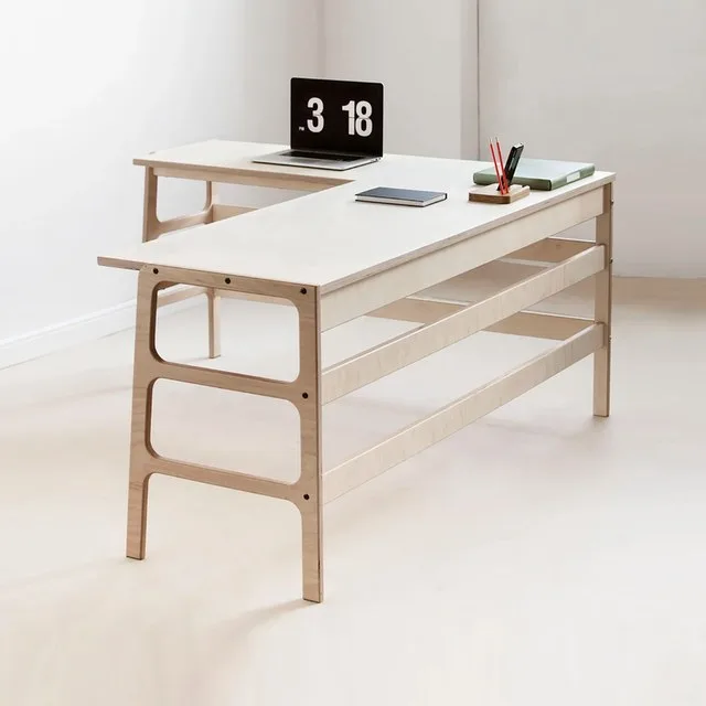 Mid-Century L-Shape Desk · 65/65