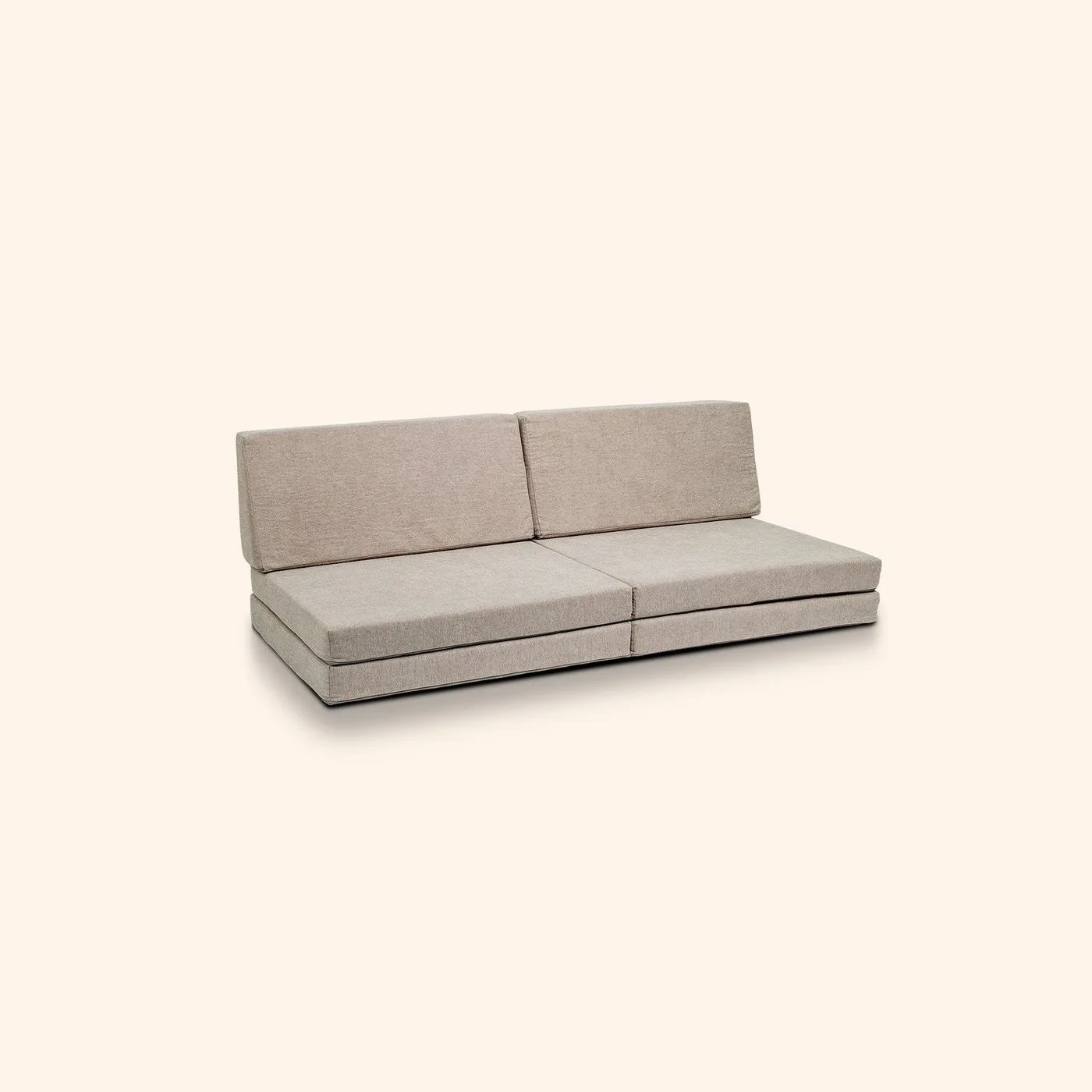 Modular play couch, low