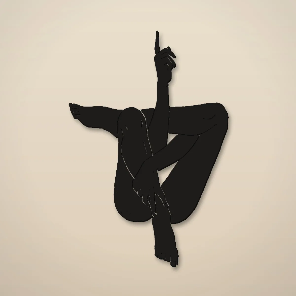 Abstract Figure Wall Art