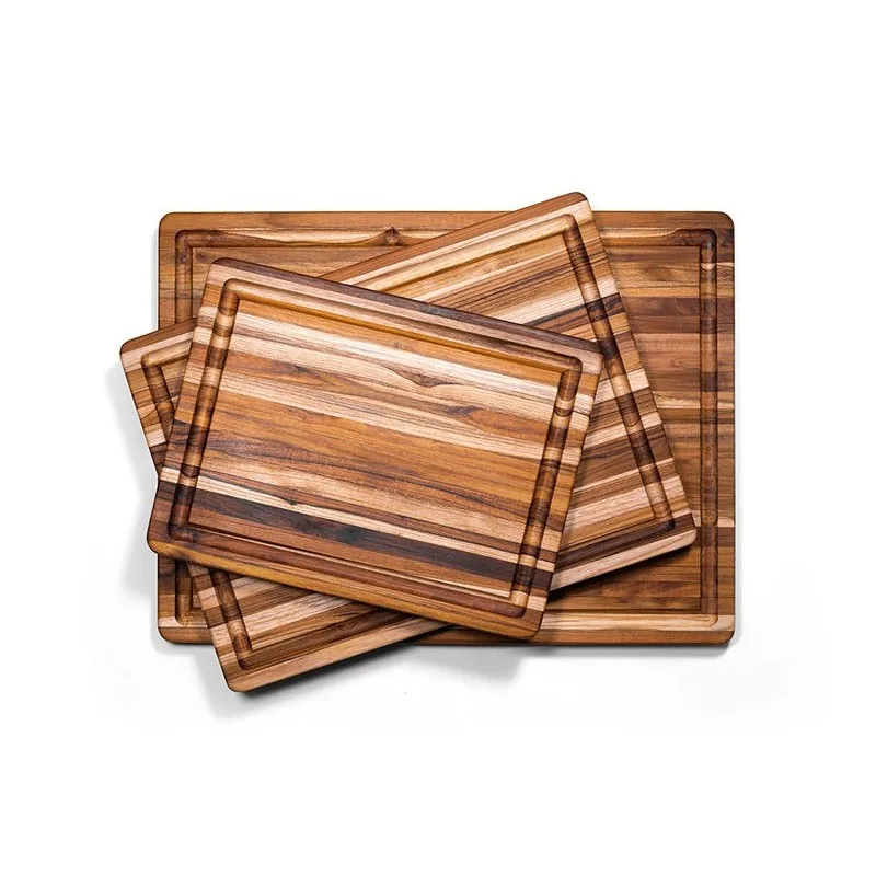 Carving board with juice canal, large