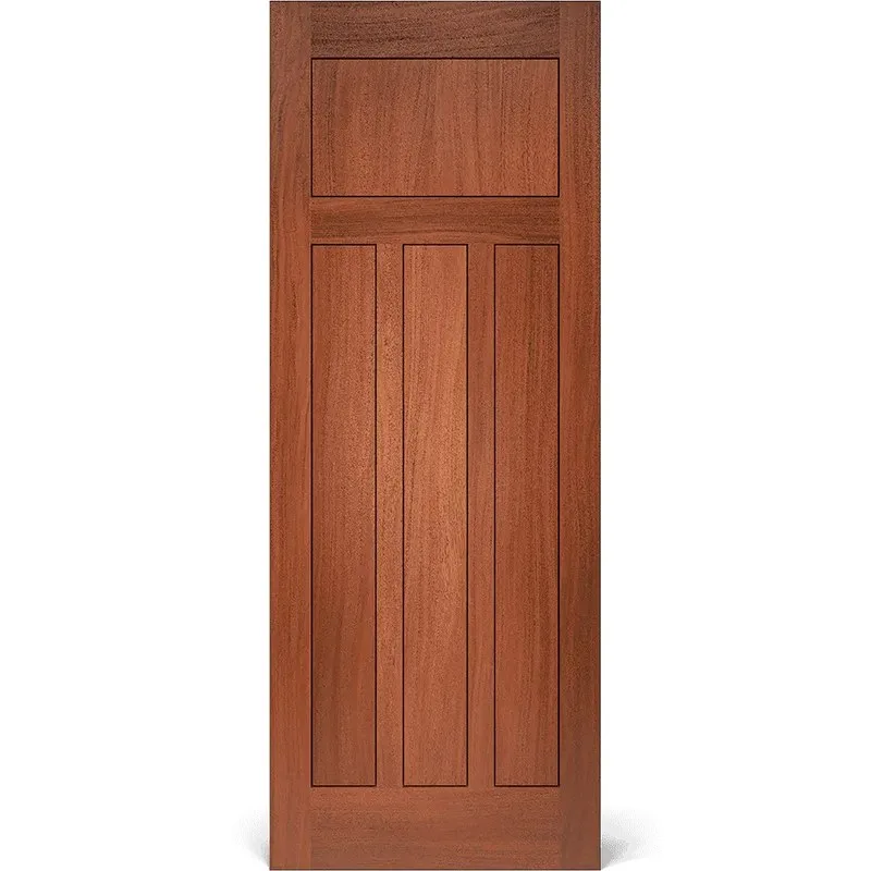 Solid wood exterior door DR-44