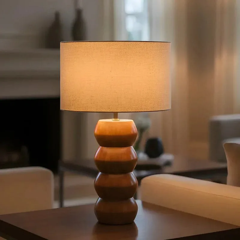 Kairo Mango Wood Table Lamp