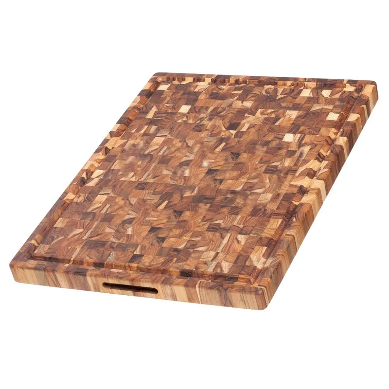 Butcher Block Carving Board Reversible Large