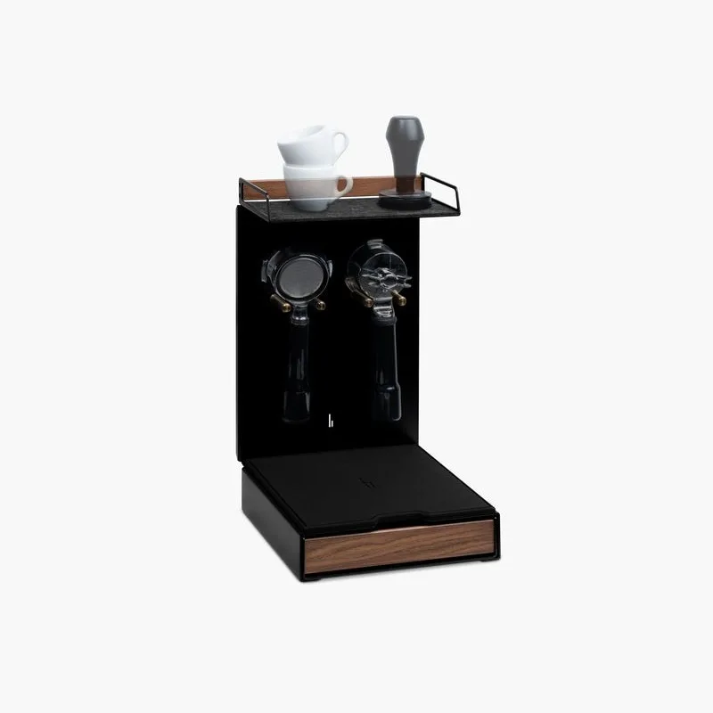 Barista station shelf