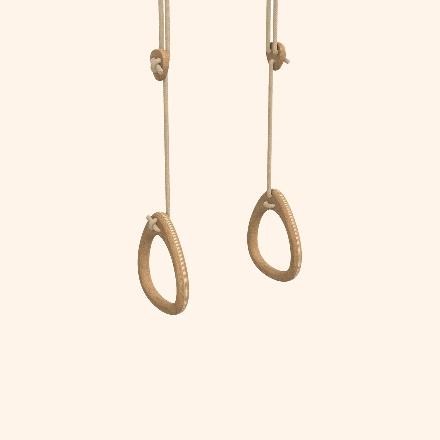 Wooden play rings
