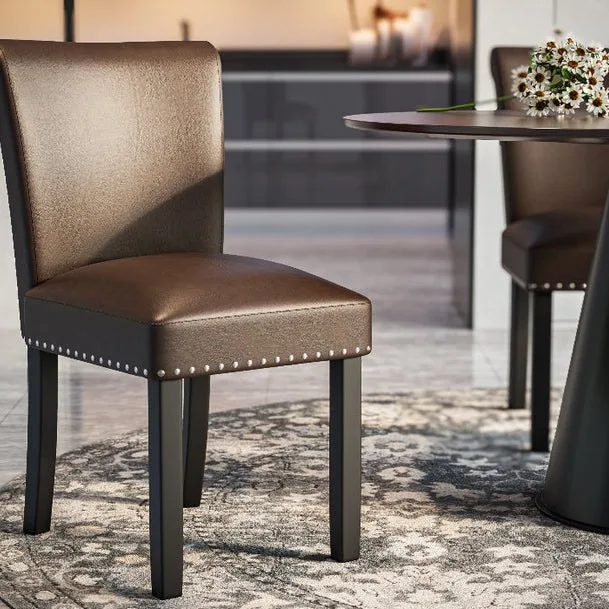 Dining chair (dark brown) CH-26
