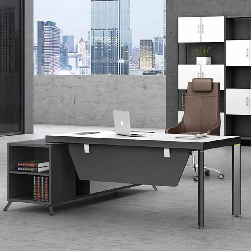 Executive table black E-18