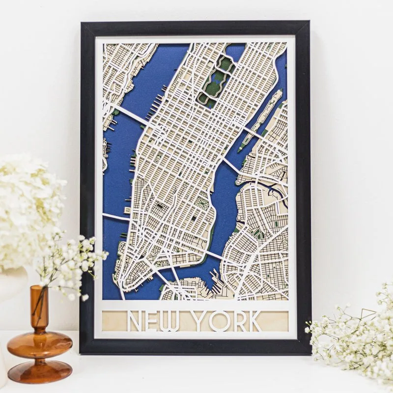 3D City Map New York