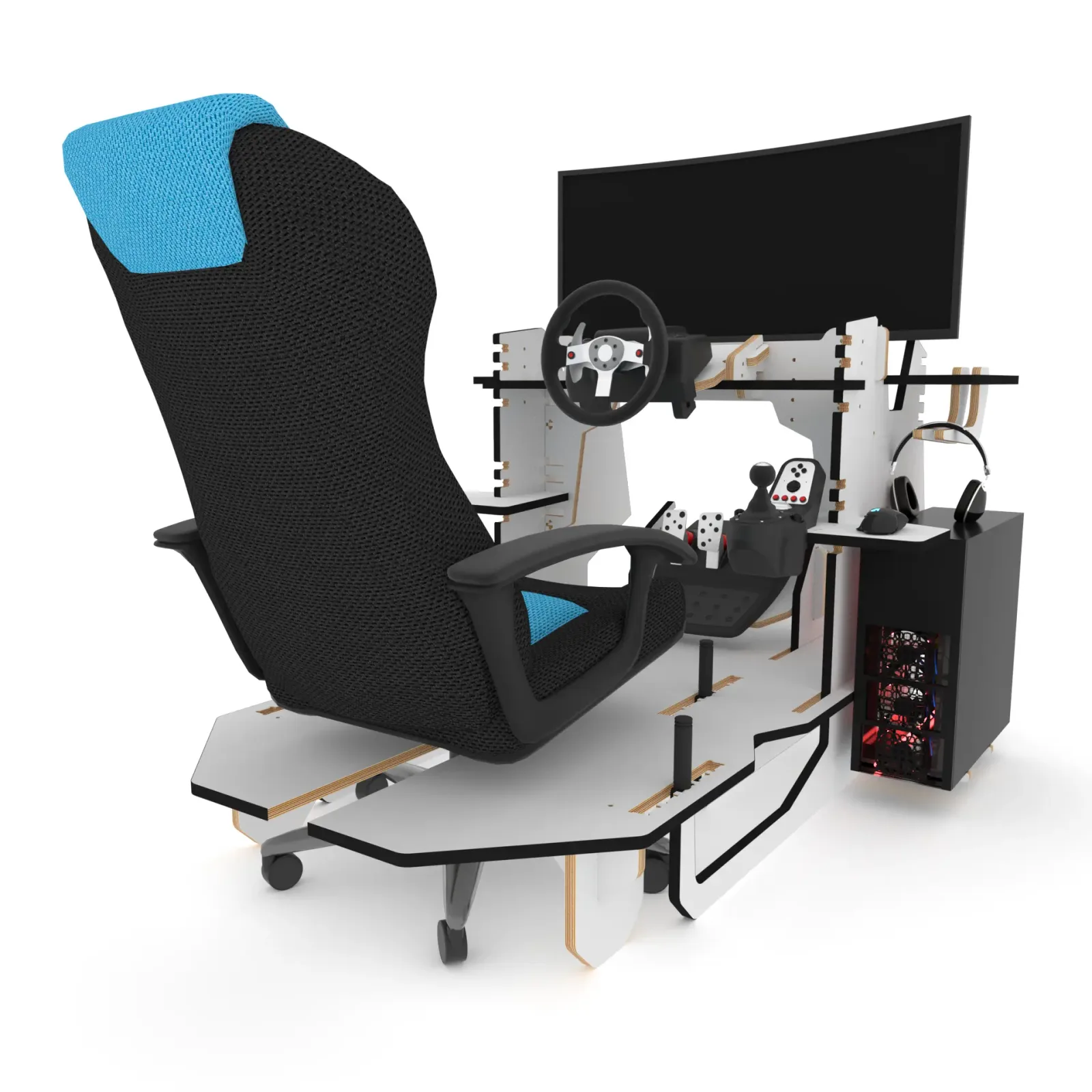 Sim racing cockpit